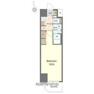 CRESTTAPP金山【6階】の間取り