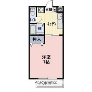 Surplusはざま【101号室】の間取り