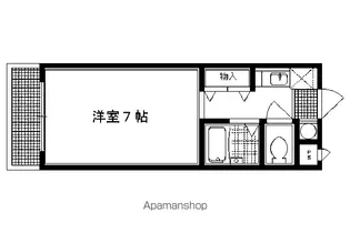 カラコルム東山【401号室】の間取り