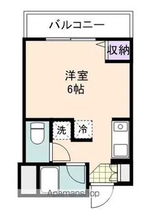 ローブル尾崎【4階】の間取り
