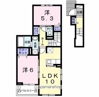 グレイス【2階】の間取り