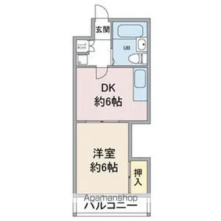 イワタビル【2階】の間取り