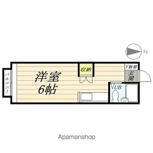 コーポひたち【102号室】の間取り