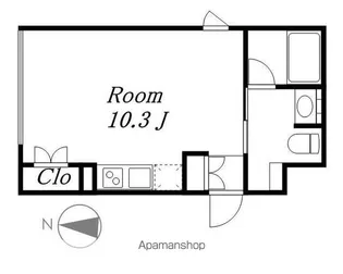 COZY菊井【3階】の間取り