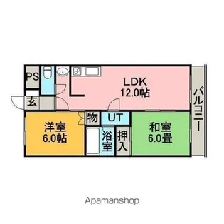 岩崎ビル【203号室】の間取り