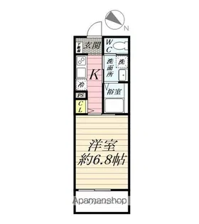ルミア南林間【2階】の間取り