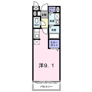 プルメーリア【2階】の間取り