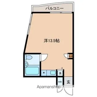ジュエリー世田谷【4階】の間取り