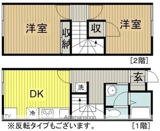 レオパレスANNA【1階】の間取り