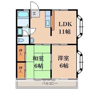 ストークハイム【2階】の間取り