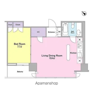 フォレストタウン参宮橋【10階】の間取り