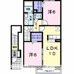 Nゲート【2階】の間取り
