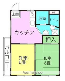 エヌビレッジ【4階】の間取り