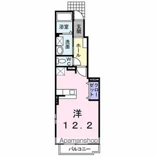 TIARA Ⅱ【1階】の間取り