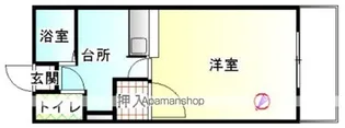 エーデルハイムK【1階】の間取り