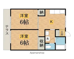 アネックス峯尾【2階】の間取り