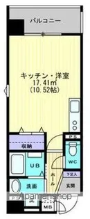 FINE SMART錦町【501号室】の間取り