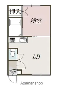 エスコート317【2階】の間取り