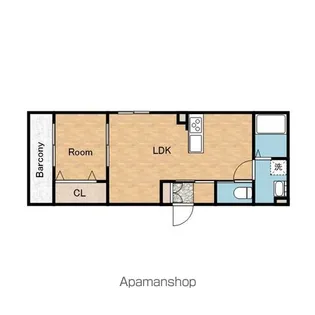 ARCAりんくうⅠ【2階】の間取り
