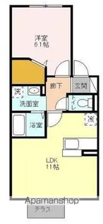 ウィンバード【1階】の間取り