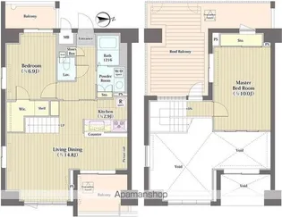 トーク西池袋ウェルフォート【10階】の間取り