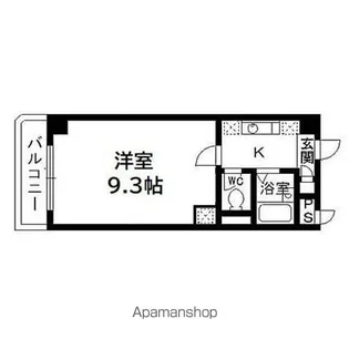SAKO泉【302号室】の間取り