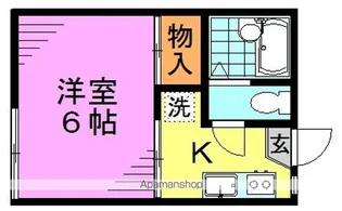 フォーブルらん【1階】の間取り