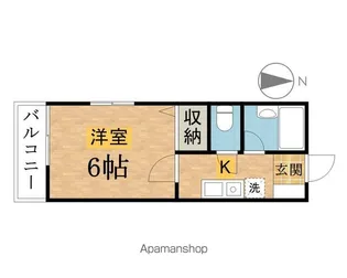 グッドヒル【1階】の間取り