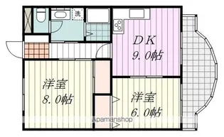 ルミナス・サライ【202号室】の間取り