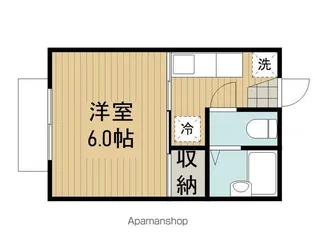 グリーンヒルB【105号室】の間取り