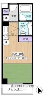 バックス大津雄琴レイクヒルズ【3階】の間取り