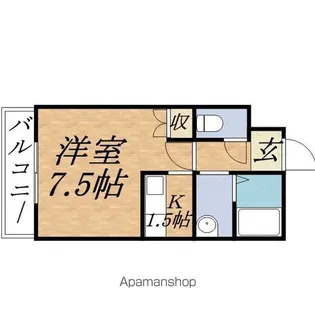 LENNON TERRAZA6ー3【5階】の間取り