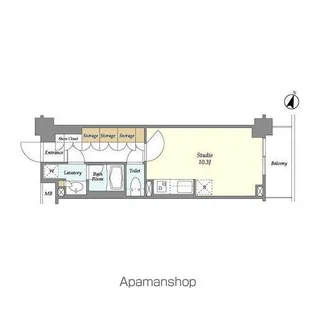 BLESS中野弥生町【2階】の間取り