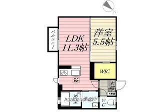 シャーメゾン ソレイユ【1階】の間取り