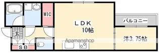 クレドールK【1階】の間取り