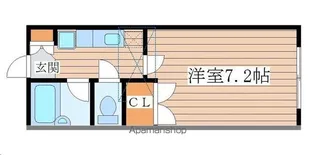 ベルパークみずほ台【2階】の間取り