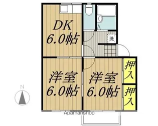 ソレイユ南原【A102号室】の間取り