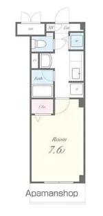 クレール鶴見【2階】の間取り