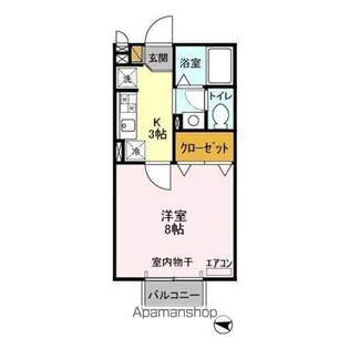 ステラコート【2階】の間取り