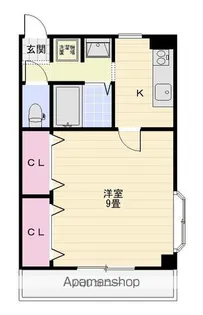 タイム8【303号室】の間取り