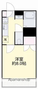 パルミラ江並【9階】の間取り