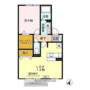 クレエ B棟【2階】の間取り