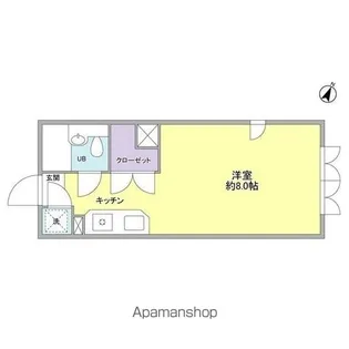 アルコすくも【2階】の間取り