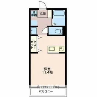 コンチェルト.M【2階】の間取り