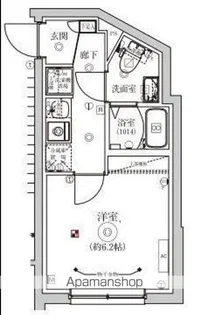 ベルシードステアー新中野【2階】の間取り