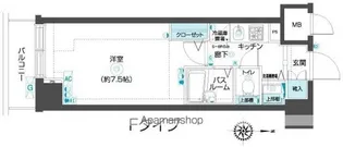 フェニックス武蔵関参番館【2階】の間取り