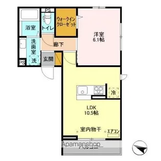 フォレストヴィラ【2階】の間取り