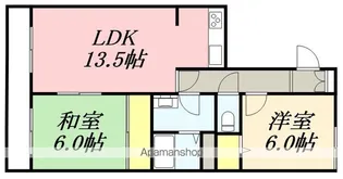 ヴィラ海岸町【7階】の間取り