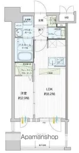 グランフォーレ千早マークスクエアイーストウイング【14階】の間取り