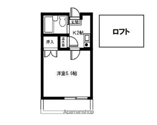 LIVEX 赤見【2階】の間取り